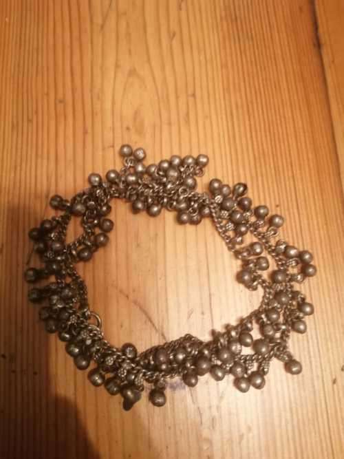 X2 Bedouin vintage Silver Bracelet, worn by the women of Arabian Peninsula.