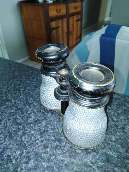 Vintage and scarce antique binoculars.