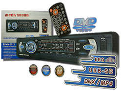 MEGASOUND MOBILE HI-FI CAR  DVD PLAYER