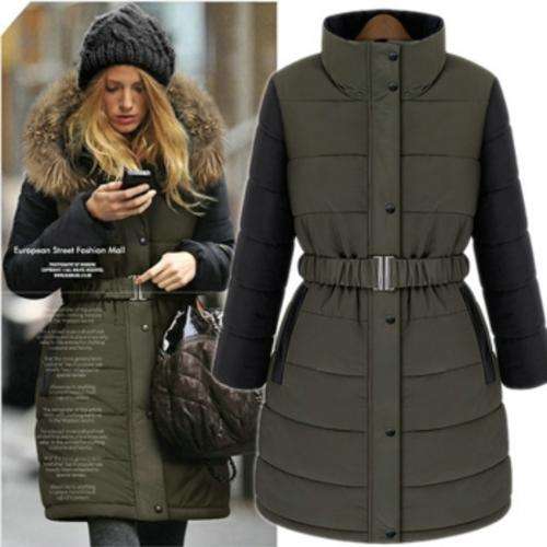 Winter Hooded Parka Coat