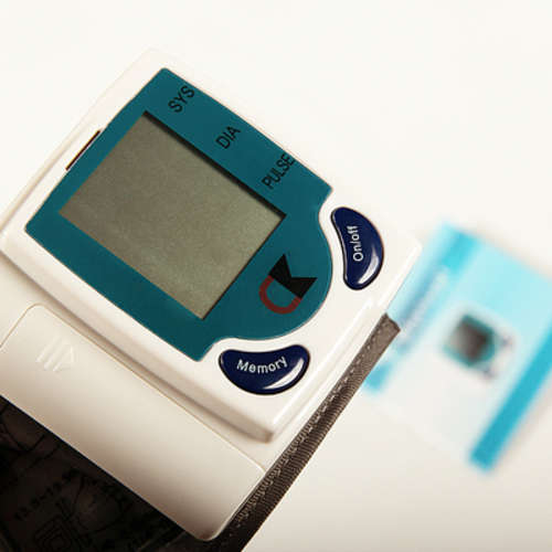 Wrist Cuff LCD Digital Blood Pressure Monitor