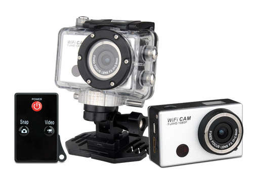 Full HD WIFI Action Camera + Accessories