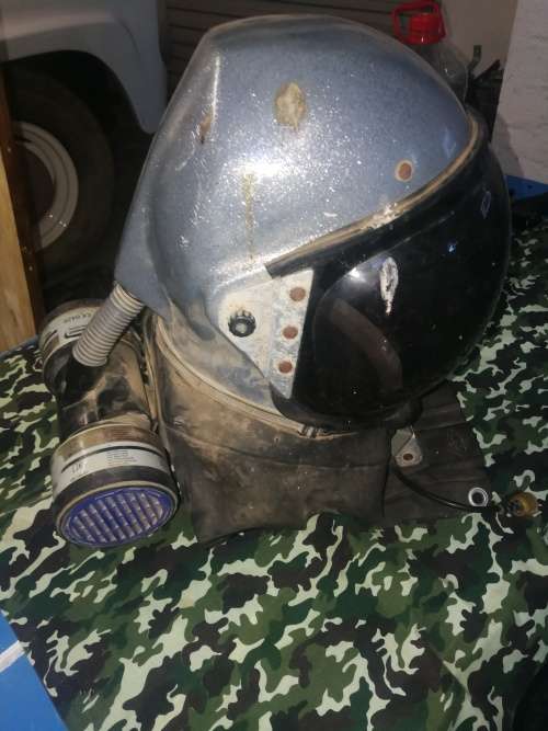 Very large helmet