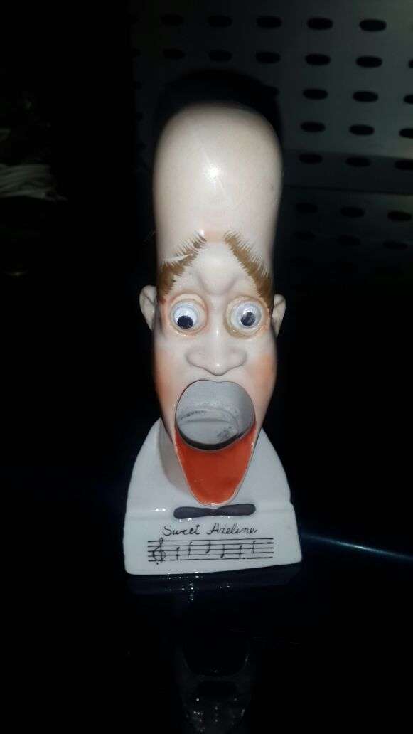 1940's Vintage Longface Porcelain Ashtray