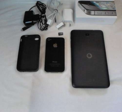 iPhone 4s + Free Vodafone Smart Tab 2 & 64GB SD Card