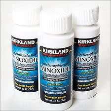 Kirkland Minoxidil 5% Extra Strength 3 Month Supply with Dropper Mens Hair Loss