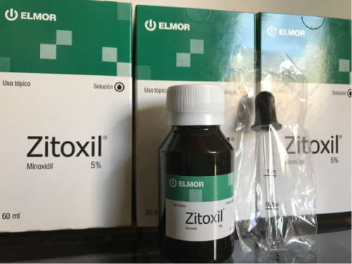 5% Minoxidil Extra Strength Men Hair Regrowth Solution (Zitoxil) 6 Month Supply - With Dropper