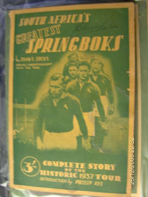 South Africa's Greatest Springboks