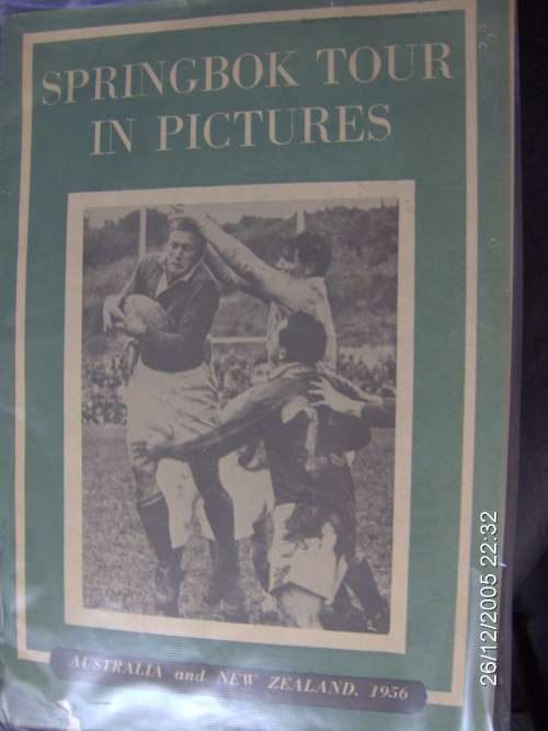 Springbok Tour in Pictures 1956