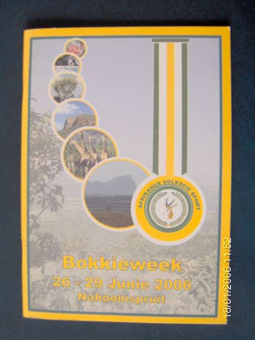 Bokkieweek 26-29 Junie 2006