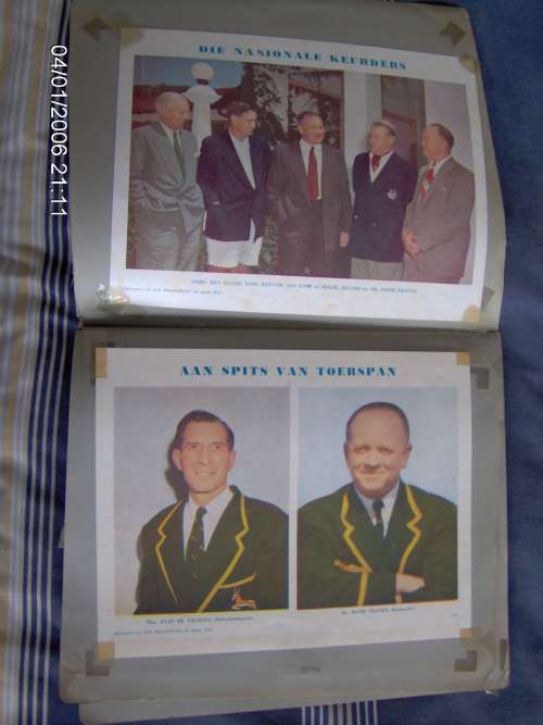 1956 Rugby Scrap book ( See scans )