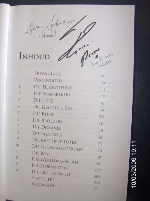 Die Kapteins ( Signed by 16 Captains )