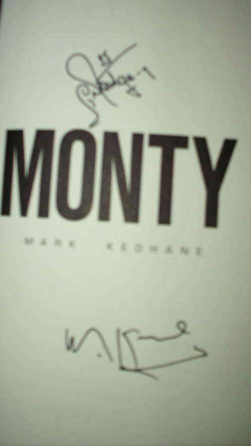 Monty ( Signed by Monty and Mark )