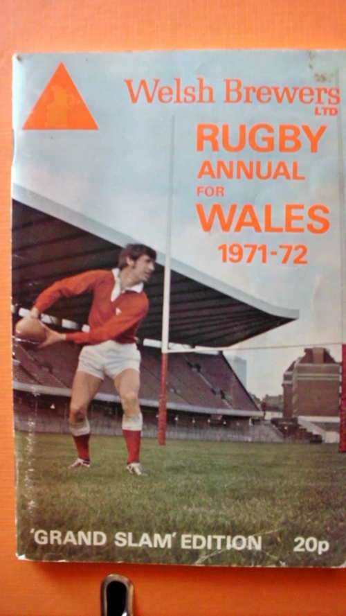 Rugby Annual for Wales 1971-72