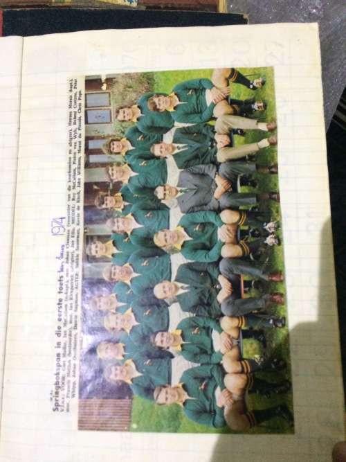 6 X Rugby Scrap Books ( One about the 95 World Cup ) Only Postnet as Shipping