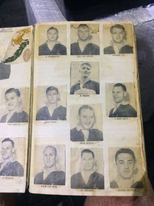 6 X Rugby Scrap Books ( One about the 95 World Cup ) Only Postnet as Shipping