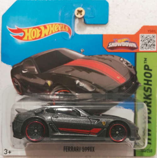 Hot Wheels Ferrari 599XX Black