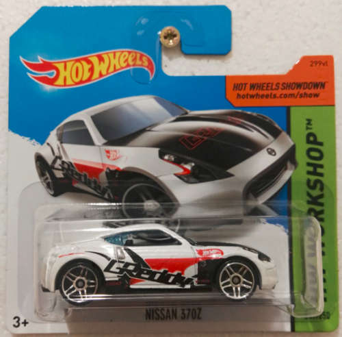 Hot Wheels Nissan 370Z (GReddy) White