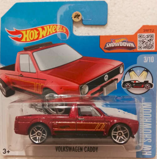 Hot Wheels Volkswagen Caddy Red
