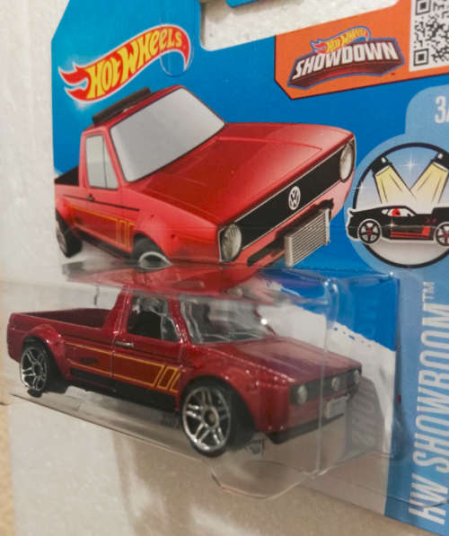 Hot Wheels Volkswagen Caddy Red