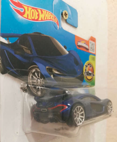 Hot Wheels Mclaren P1 Blue