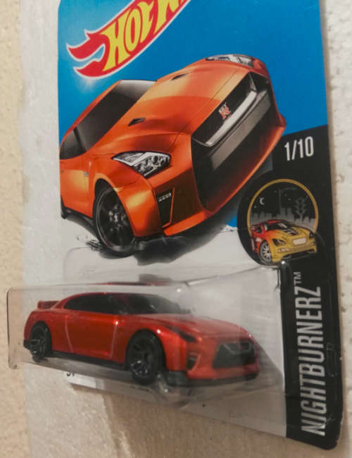 Hot Wheels Nissan GTR (Import long Card)