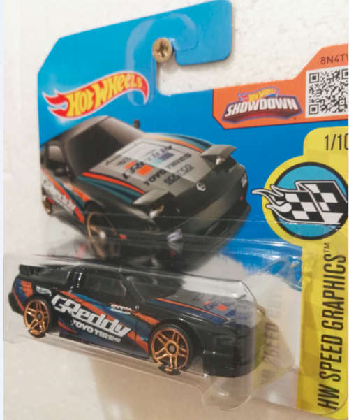 Hot Wheels '96 Nissan 180SX Black