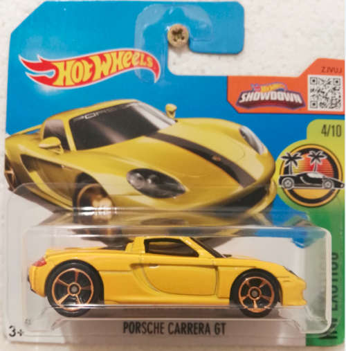 Hot Wheels Porsche Carrera GT (Yellow)