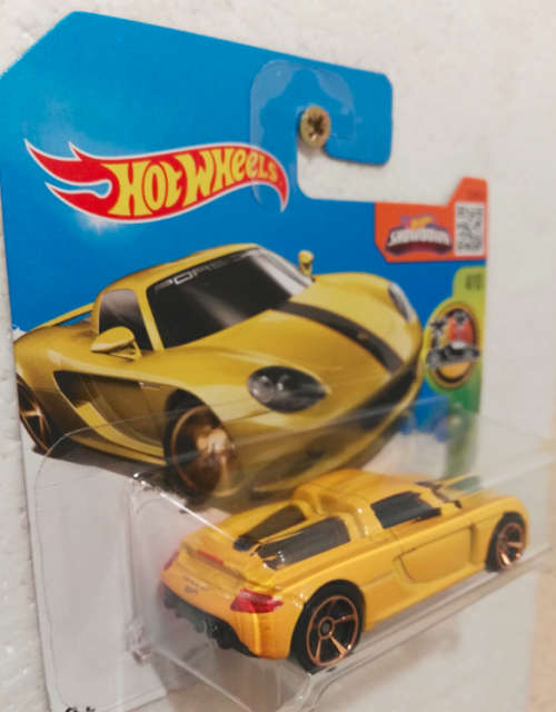 Hot Wheels Porsche Carrera GT (Yellow)