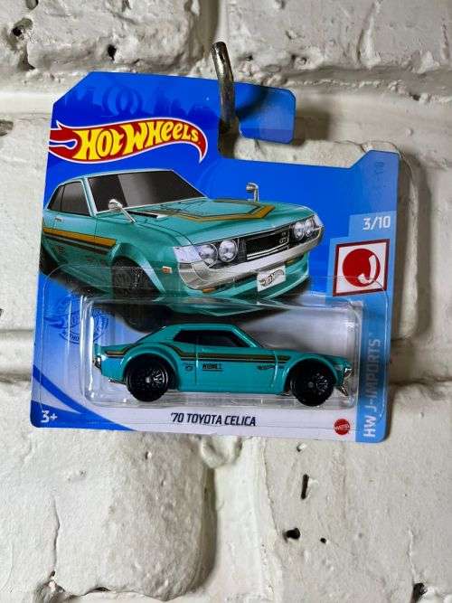 Hot Wheels 1/64 70 Toyota Celica Green