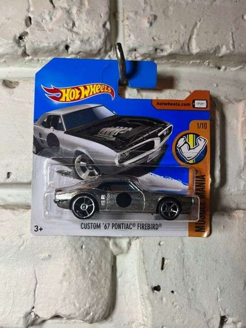 Hot Wheels 1/64 Custom 67 Pontiac Firebird Chrome
