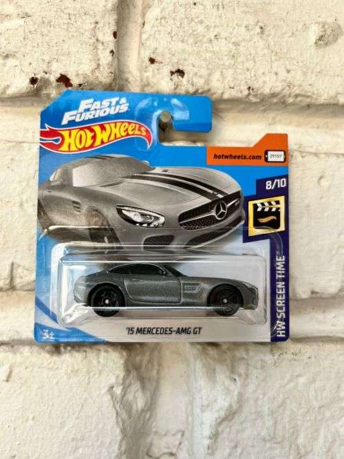 Hot Wheels 1/64 `15 Mercedes-AMG GT Matt Grey