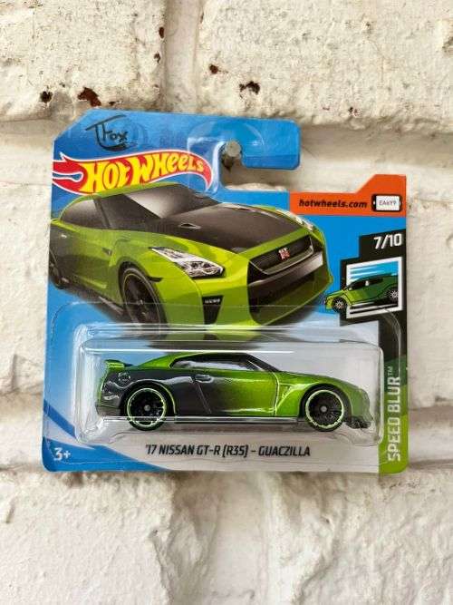 Hot Wheels 1/64 `17 Nissan GT-R (R35) Guaczilla TF