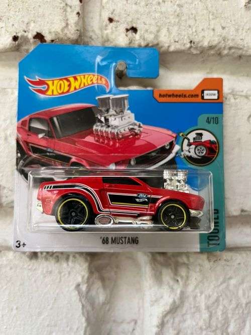 Hot Wheels Tooned 68 Mustang Red