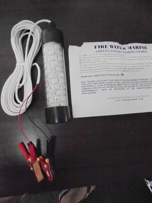 LED Under water fishing light