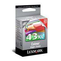 Lexmark 43XL Color High Yield Cartridge