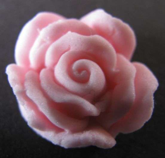 ICING SUGAR DECORATION-CABBAGE ROSE LARGE -CD1