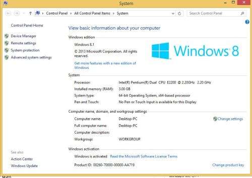 Dual Core Desktop Computer - Well looked after