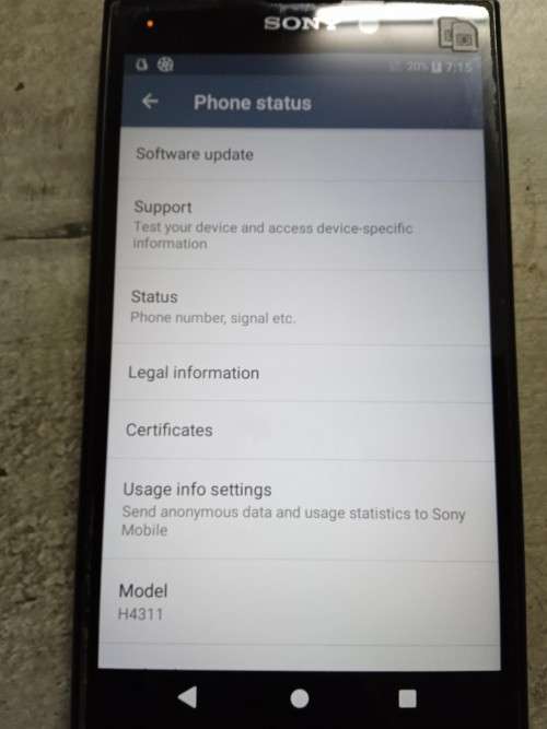 SONY XPERIA L2 SMART PHONE - GOOD CONDITION - FREE SHIPPING