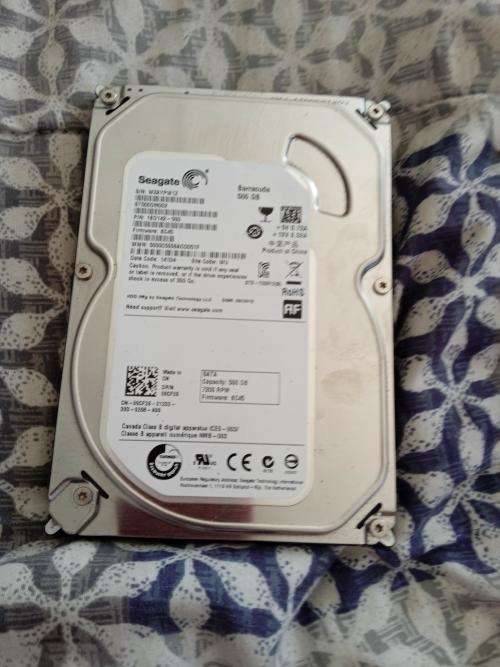Various 500GB Hard Drives for Sale - Great Condition must Go