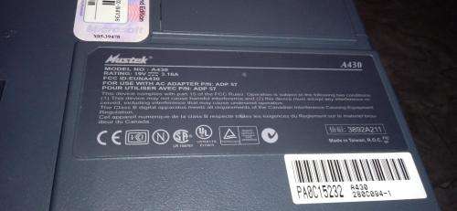 Mecer Vintage laptop over 23 Years old