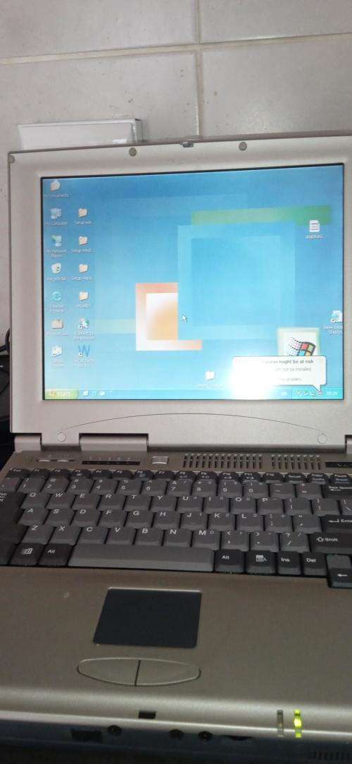 Mecer Vintage laptop over 23 Years old