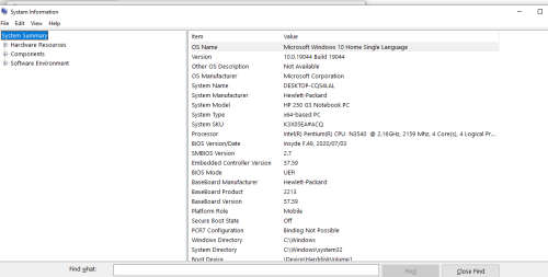 HP 250G3  Laptop COMPUTER - SEMI WORKING CONDITION - Please read