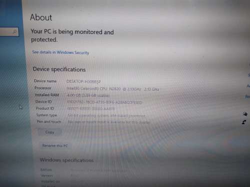 Toshiba Laptop for Sale - Great Condition Model C50-A0413