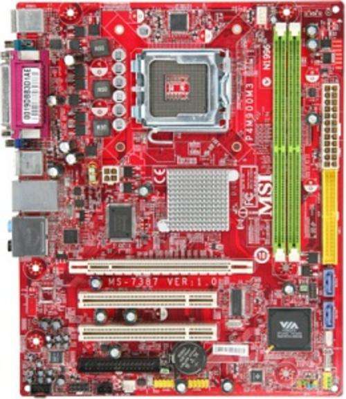 *** MSI 7387 Motherboard and CPU****