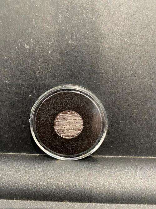 " 2008" Mandela 90 years... MEDAL...  1/10 PLATINUM (incapsulated)