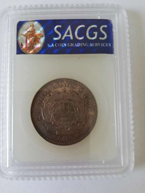 " 1897" ZAR 2.5s - XF 40  (SACGS GRADED)