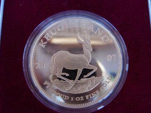 2007 Krugerrand 1oz (22ct) PROOF in Box