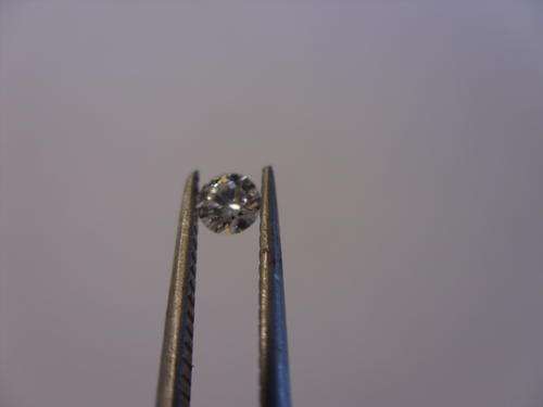 0.16ct R/B Natural Diamond. Colour F SI1. Certified