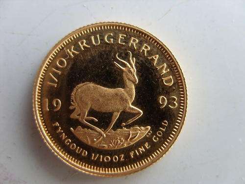 1/10 Oz Kruger Rand 1993 (PROOF) 22ct Gold
